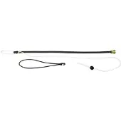 Cousin Constrictor Rope Clutch Zilver 8 mm