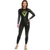 Mad Wave Electra Smooth Skin Fls Woman Long Sleeve Neoprene Wetsuit Zwart M Vrouw