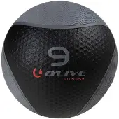 Olive 9kg Medicine Ball Zwart 9 kg