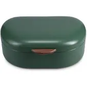 Salt & pepper Broodtrommel 33,5x21xH14,5cm groen Crust