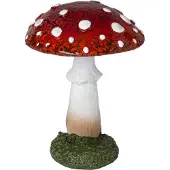 Intratuin Tuinbeeld Paddenstoel Rood D 8,7 H 11,8 Cm