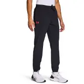Under Armour Vibe Woven Trainingsbroek Zwart Rood