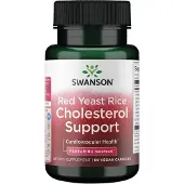 Swanson Health - Rode Gist Rijst voor Cholesterolondersteuning - 60 Capsules