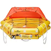 PLASTIMO Transocean Iso Upper 24h Valise 52392 Liferaft Oranje 10 Places