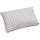 Mumla Fioleten Kussensloop 50x60cm Geruite Katoen met Rits