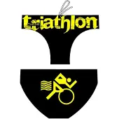 Turbo Triathlon Basic Swimming Brief Zwart 12-24 Months Jongen