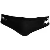 Turbo Toro Swimming Brief Zwart 12-24 Months Jongen