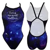 Turbo Nebula Revolution Swimsuit Blauw 7-8 Years Meisje