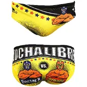 Turbo Wp Luchadores Swimming Brief Geel 12-24 Months Jongen