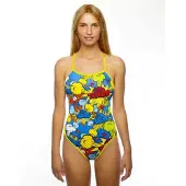 Turbo Pop Swimsuit Veelkleurig S Vrouw