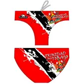 Turbo Trinidad Tobago Swimming Brief Rood 5-6 Years Jongen