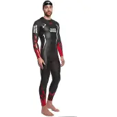 Mad Wave Jet Long Sleeve Neoprene Wetsuit Zwart LL Man