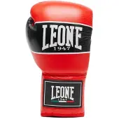 Leone1947 Shock Pro Laces Boxing Gloves Rood 10 oz