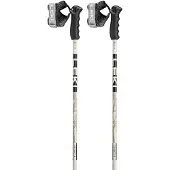 LEKI Skistok Unisex Detect S Warm Grey/Light Warm Grey/Dark Black-135 cm