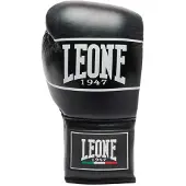 Leone1947 Shock Pro Laces Boxing Gloves Zwart 10 oz