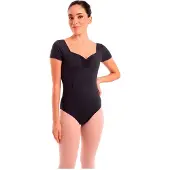 Intermezzo Diana Short Sleeve Leotard Zwart M Vrouw