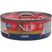 Farmina N&d Quinoa Senior Nat Kattenvoer 24x80g