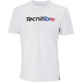 Tecnifibre Club Short Sleeve T-shirt Wit 6-8 Years Meisjes