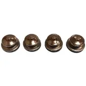 Goldenship Fast Snap Big Cap 100 Units Zilver