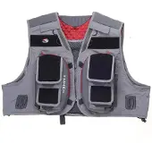 Taimen Rauchua Fly Fishing Fishing Vest Grijs M Man