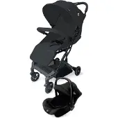 Asalvo Travel System Tumbuctu Baby Stroller Zwart Kinderen