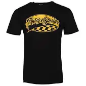 Rusty Stitches Badge T-shirt Met Korte Mouwen