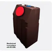 Nuova Rade Zefiro Waste Water Tank 40l Blauw 40 Liters