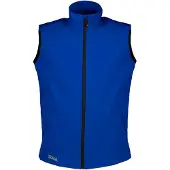 Slam Crew Active Softshell Vest Blauw 3XL Man