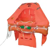 Lalizas Iso Atlantic Ii Bag B Liferaft Oranje 6 Places