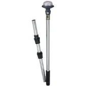 Perko Delta Universal Folding Pole Light Zilver 152 cm