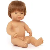 Miniland Red Girl Baby Doll 38 Cm Veelkleurig Kinderen