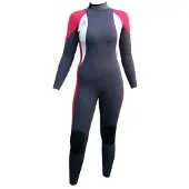 Seland Izaro 4/3 Mm Dames Neopreen Wetsuit Met Lange Mouwen En Rugrits