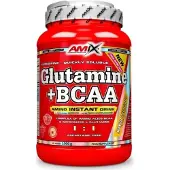 Amix Glutamine Bcaa-poeder Wilde Bessen 1000g