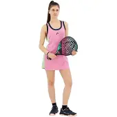 Head Racket Play Tech Sleeveless Dress Roze M Vrouw