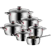 WMF Quality One 6-delig pannenset