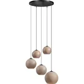 Eth Hanglamp Orb Saturn rond (65x350cm) taupe X5