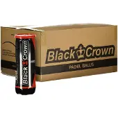 Black Crown Pro Padel Balls Box Goud 24 x 3 Balls