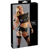 Cottelli collection Bondage Set met Top en Jarretel Slip