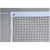 Powershot Badminton Net Wit,Zwart 6.02x0.76m