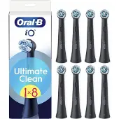 Oral-B 6x Opzetborstels Io Ultimate Clean Zwart 8 Stuks