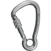 Kong Italy Closed Carabine Hook Zilver 12 mm