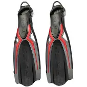 Cressi Thor Ebs Diving Fins Rood,Zwart EU 39-40