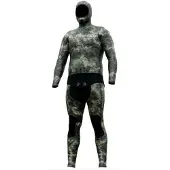 Picasso Thermal Skin 3 Mm Spearfishing Wetsuit Grijs 2XL Man