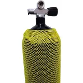 Tecnomar 15l Scuba Tank Net Geel