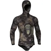C4 Camoskin Med 3 Mm Spearfishing Jacket Grijs L Man