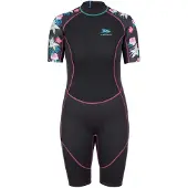 Trespass Sonar 3 Mm Dames Shorty Met Korte Mouwen En Rits Op De Rug