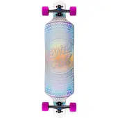 Santa Cruz Prismatic Dot 9.0 X 36 Drop Thru Cruiser Skateboard