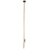 PLASTIMO Staff Pine Socket Flag Wit 100 cm