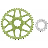 MSCH Copenhagen Ratio Expander tandwiel, groen, 40/16 tanden. Groen, 40/16 tanden