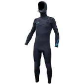 Seland Iceberg 5.4 Mm Wetsuit Met Lange Mouwen Capuchon En Rits Op De Borst